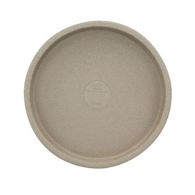 Prato Para Vaso Tramontina Em Polietileno Granito Areia M