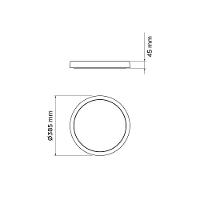 Prato Para Vaso Tramontina Em Polietileno Granito Areia M