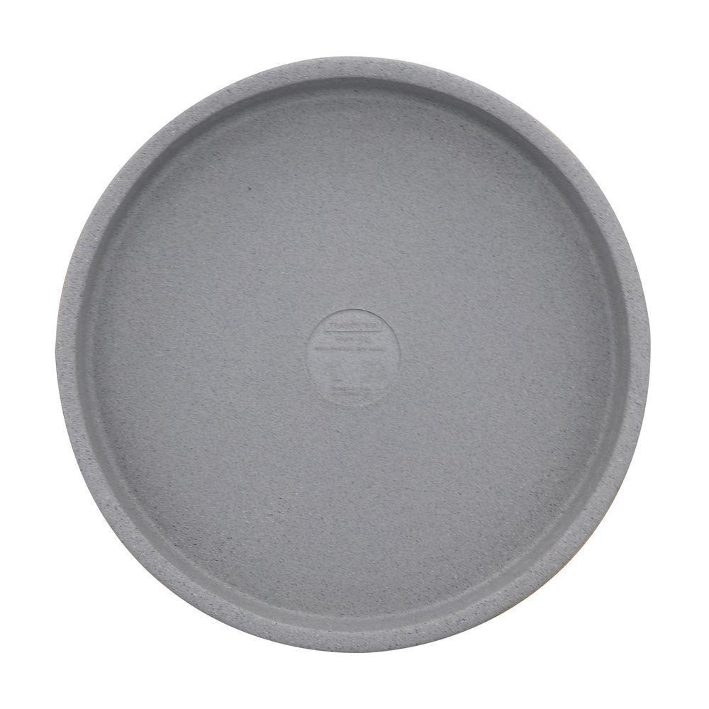 Prato Para Vaso Tramontina Em Polietileno Granito Pedra G - 1