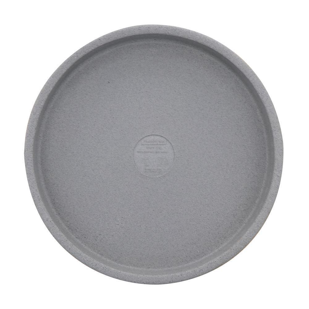 Prato Para Vaso Tramontina Em Polietileno Granito Pedra G - 9