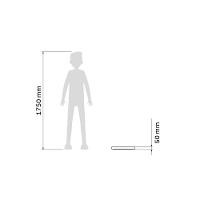 Prato Para Vaso Tramontina Em Polietileno Granito Pedra G