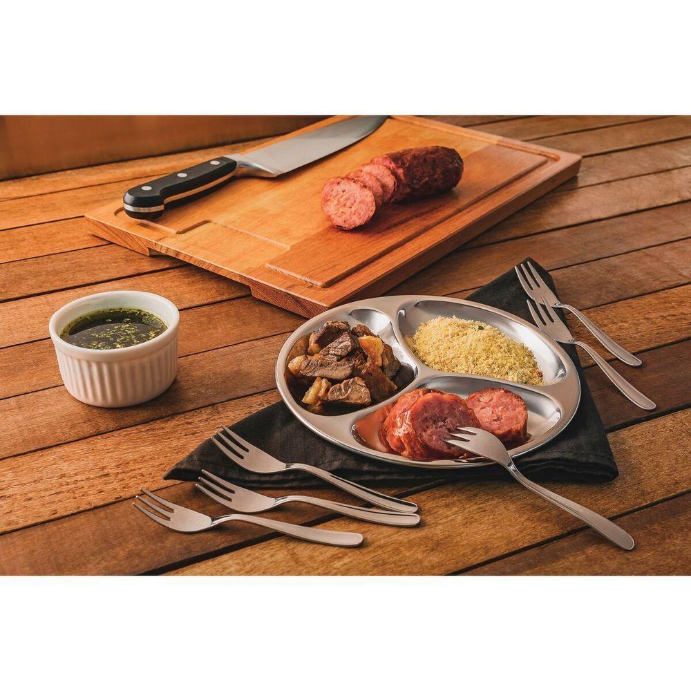 Prato Para Couvert Tramontina Utility Em Aço Inox - 3