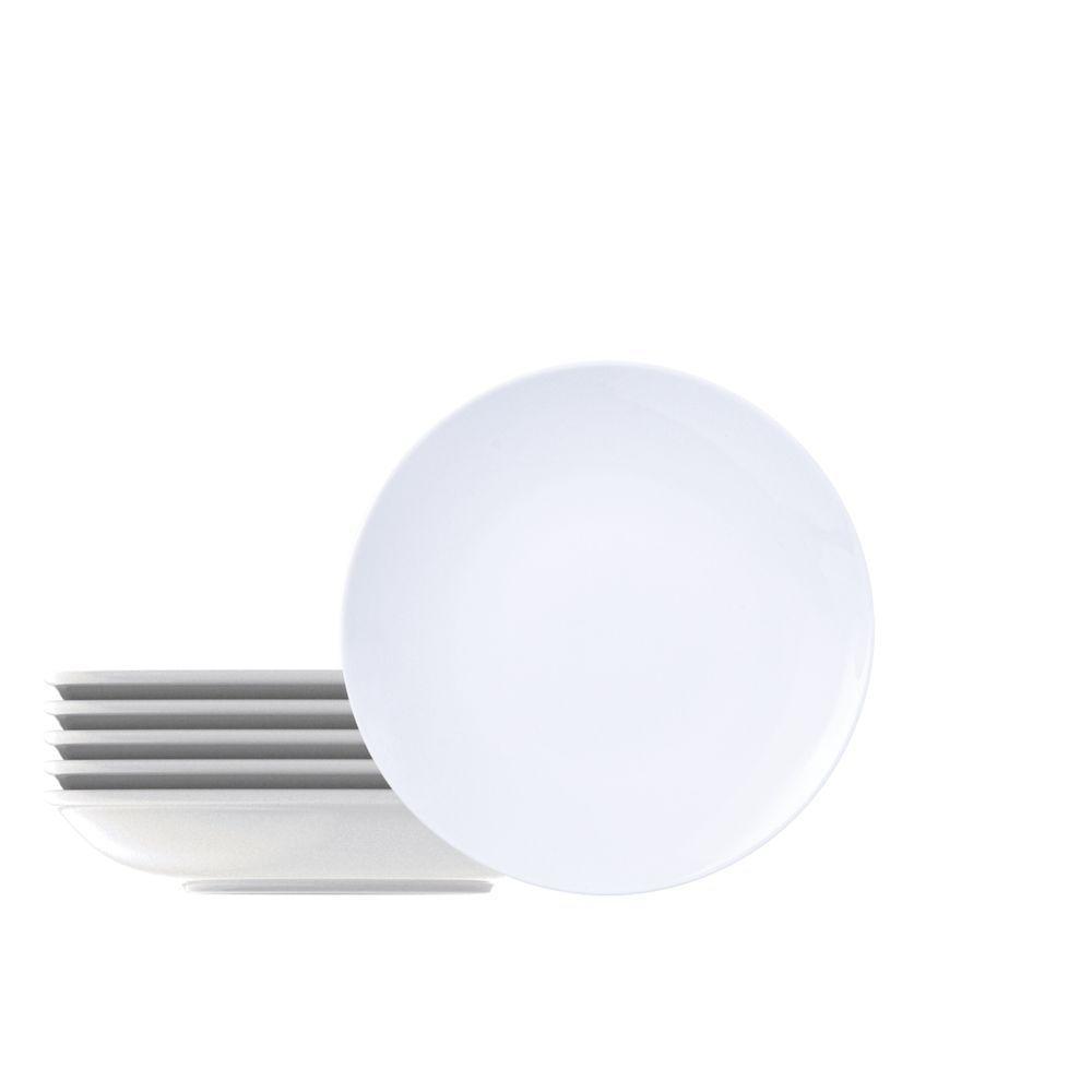 Kit Prato Fundo Tramontina Leonora Em Porcelana 21 Cm 06 Peças - 5