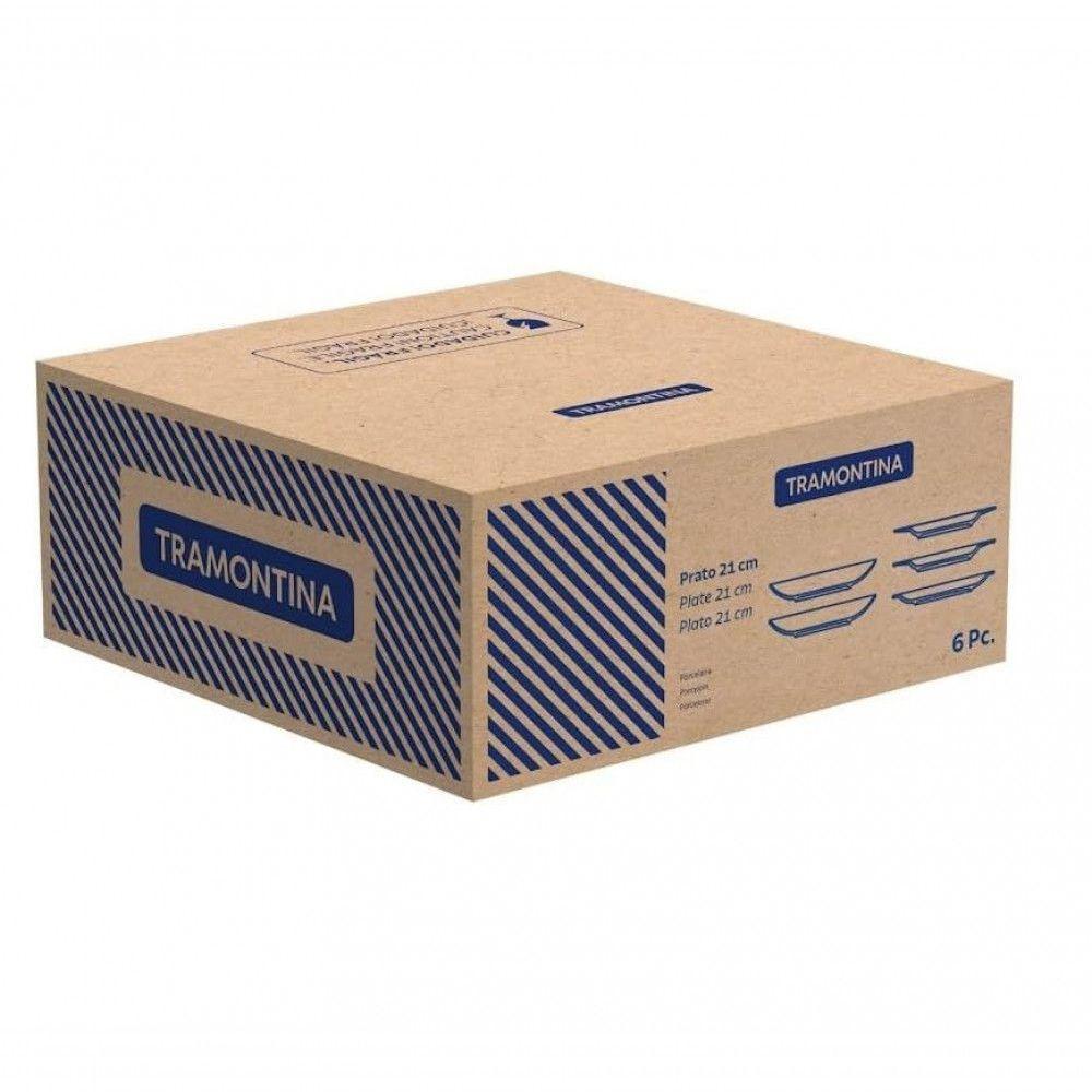 Kit 4 Prato Raso Grande Paula Porcelana 28 Cm - Tramontina - 3
