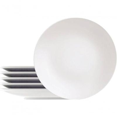 Conjunto 10 Pratos Raso Paula Barb Porcelana 28cm Tramontina