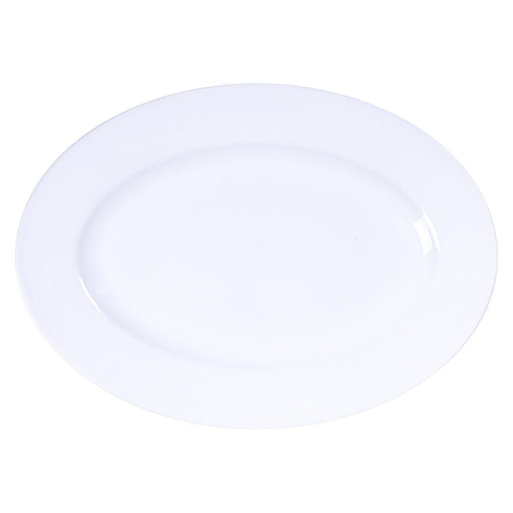 Travessa Oval Tramontina Maria Augusta Em Porcelana 40x29 Cm - 1