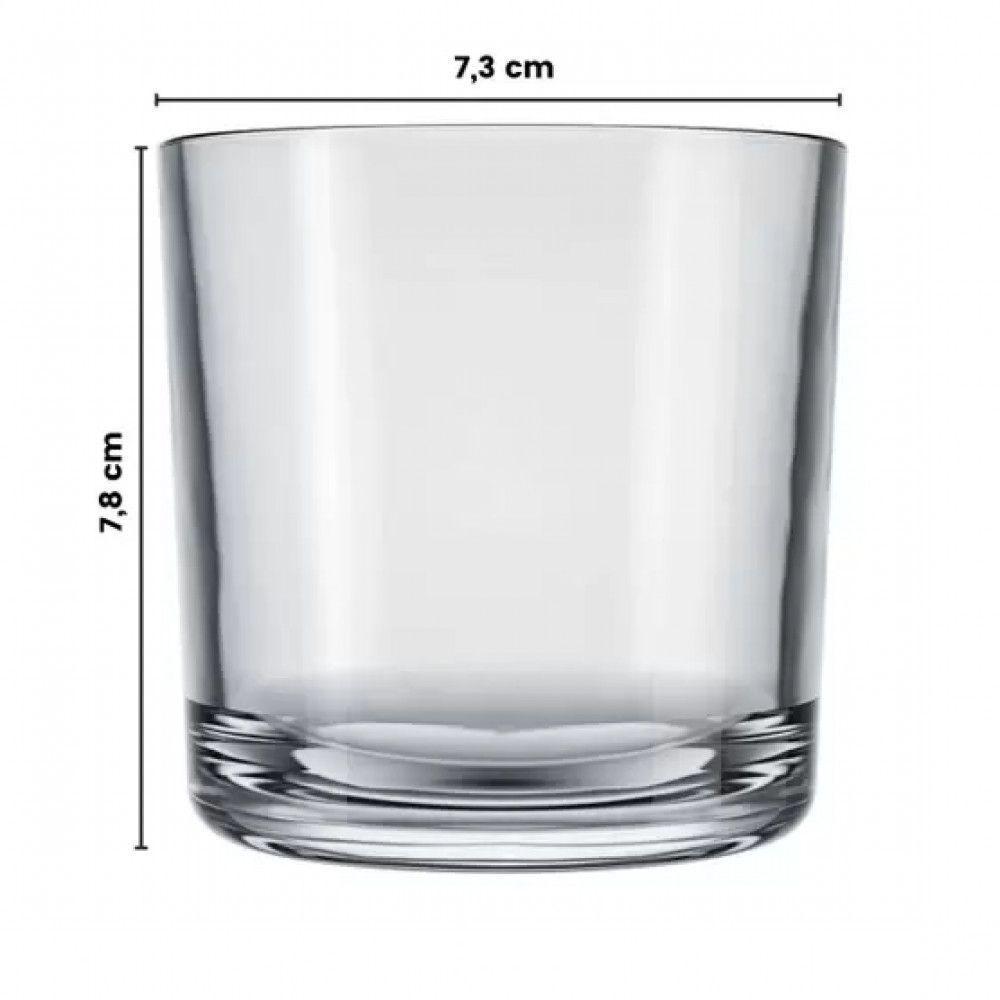 Jogo De Copos Baixos Bar Whisky Rocks 7 Peças - Nadir - 4
