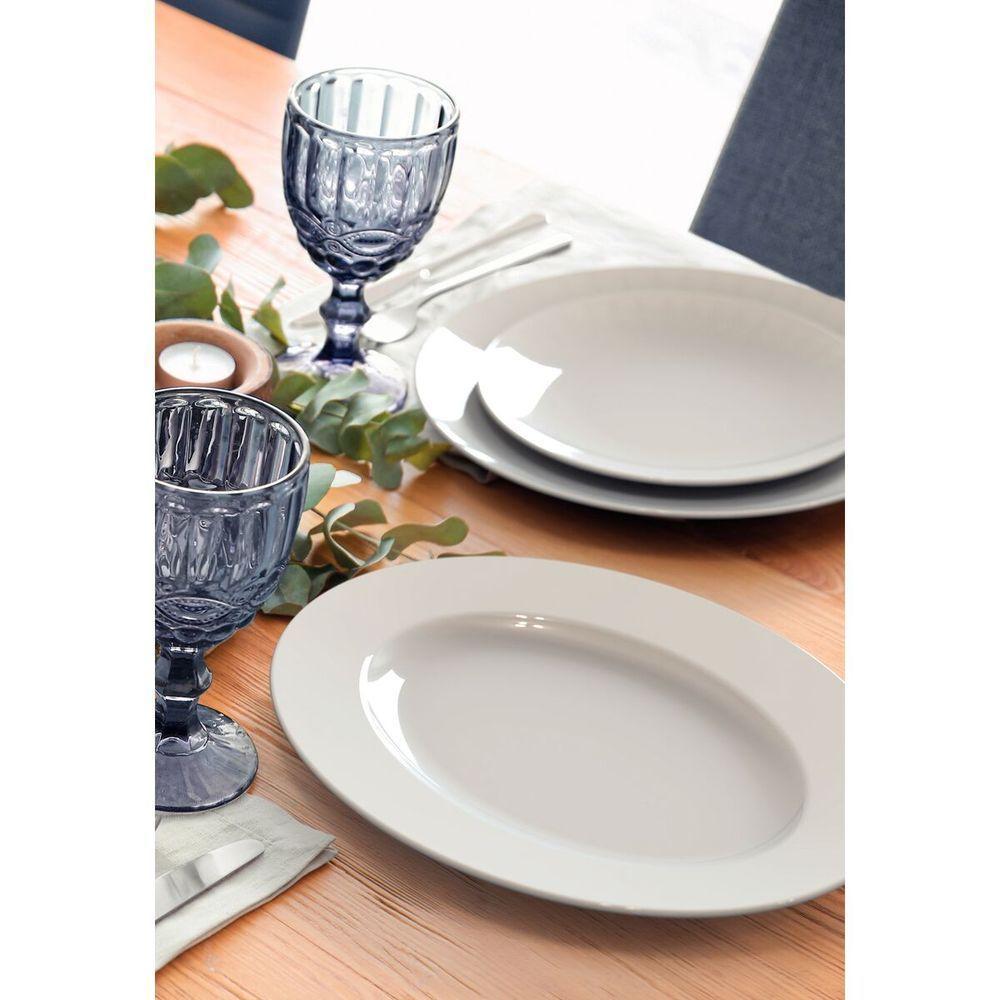 Travessa Oval Tramontina Maria Augusta Em Porcelana 32x25 Cm - 4