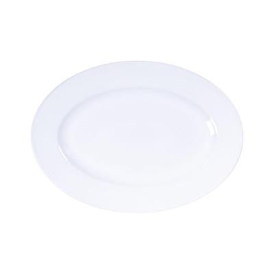 Travessa Oval Tramontina Maria Augusta Em Porcelana 32x25 Cm
