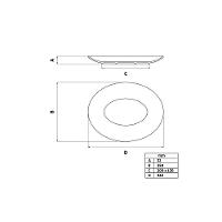 Travessa Oval Tramontina Maria Augusta Em Porcelana 32x25 Cm - 9