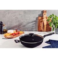 Wok Tramontina Loreto Em Alumínio Com Revestimento Interno Antiaderente Starflon Max Com Tampa De Vidro 28 Cm 3,3 L - 7