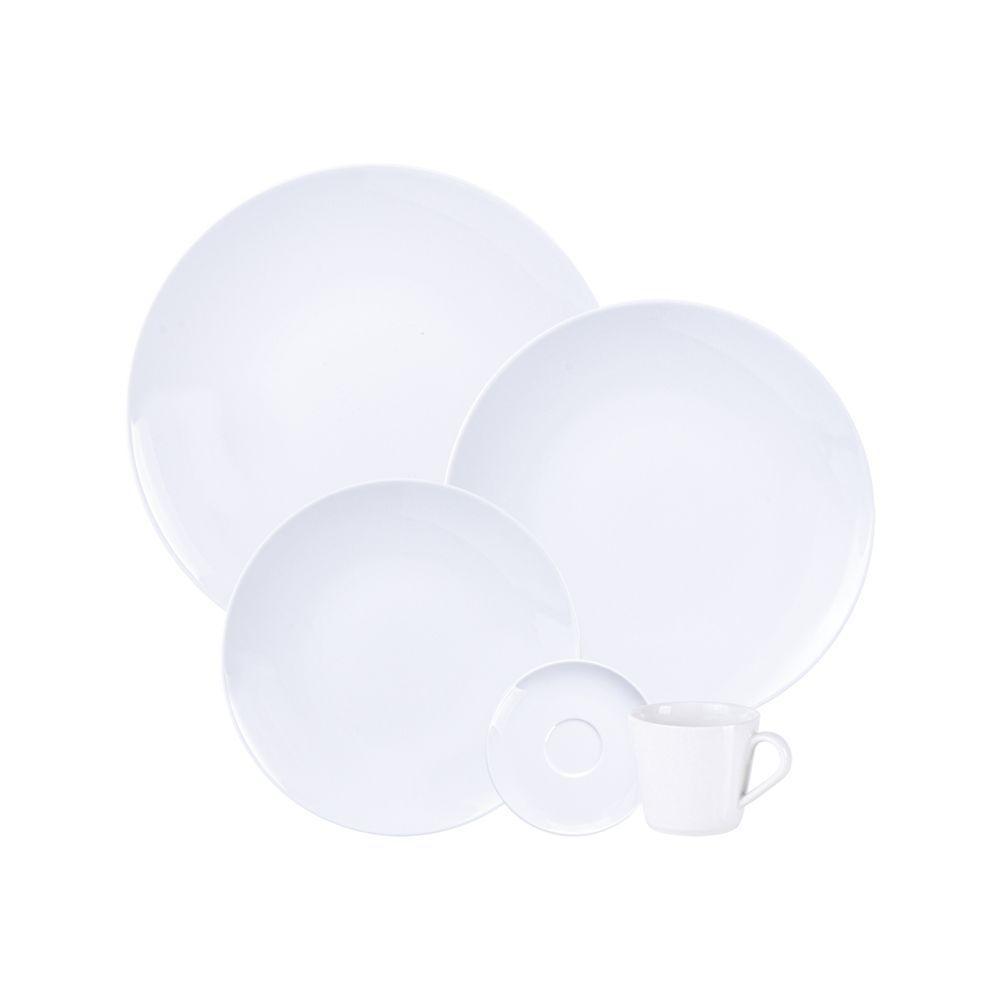 Aparelho De Jantar Tramontina Leonora Em Porcelana 20 Peças - 1