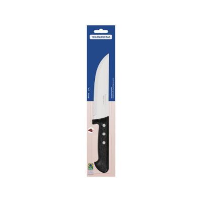 Faca Para Cozinha Tramontina Plenus Com Lamina Em Aço Inox E Cabo De Polipropileno Preto 6"