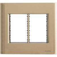 Placa 6 Postos 4x4 Tramontina Giz Ouro Metalizado Com Suporte - 1