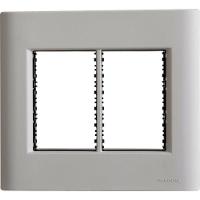 Placa 6 Postos 4x4 Tramontina Giz Fendi Com Suporte - 1