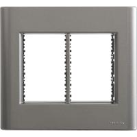 Placa 6 Postos 4x4 Tramontina Giz Onix Metalizado Com Suporte - 1