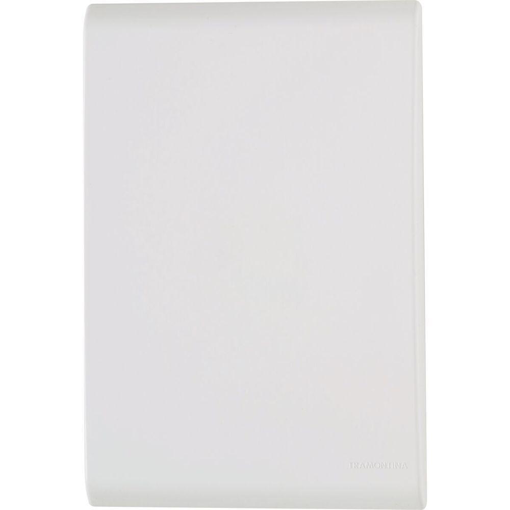 Kit 12 Placa Cega 4x2 Tramontina Liz Branca - 1