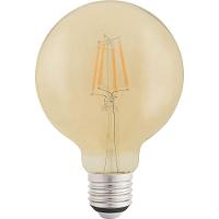 Lâmpada Led De Filamento Tramontina G95 4 W 2200 K Luz Amarela Em Vidro âmbar - 1