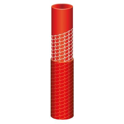 Mangueira Antitorção Multi Ats 1-2 Polegada Tramontina Laranja Em Pvc 3 Camadas 30 M
