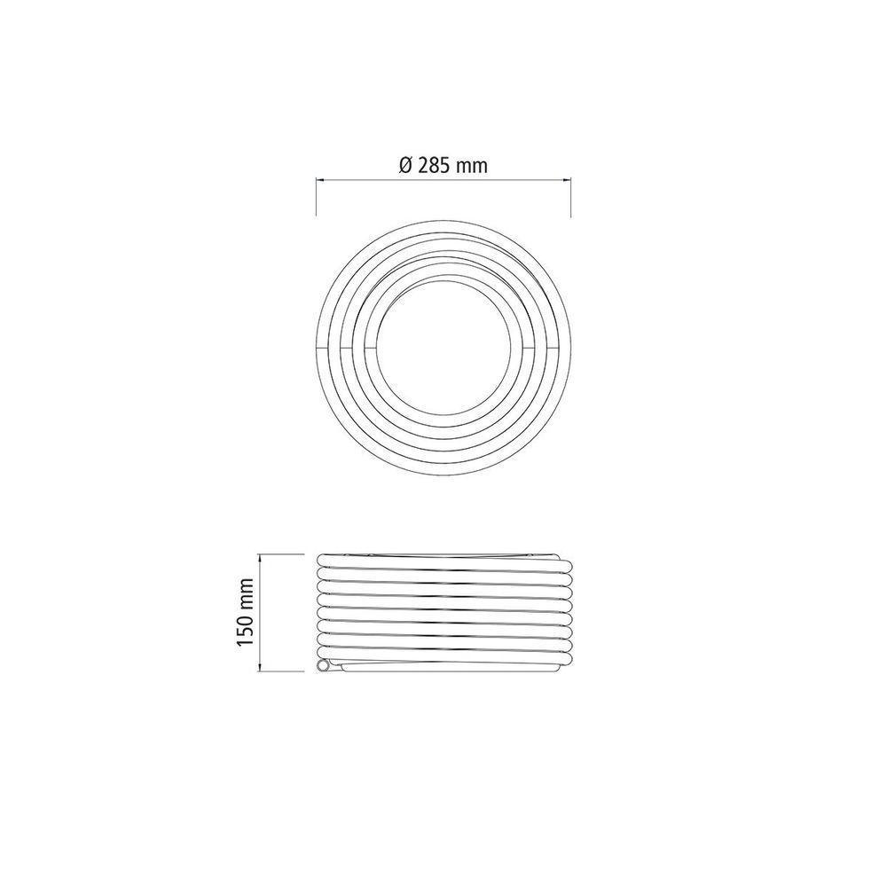 Mangueira Antitorção Multi Ats 1-2 Polegada Tramontina Laranja Em Pvc 3 Camadas 20 M - 6