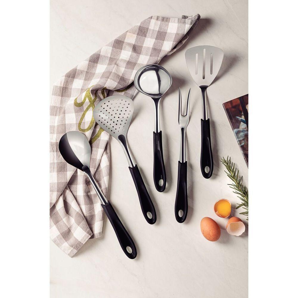 Espátula Tramontina Fluence Com Lâmina Em Aço Inox E Cabo Em Polipropileno Preto - 3