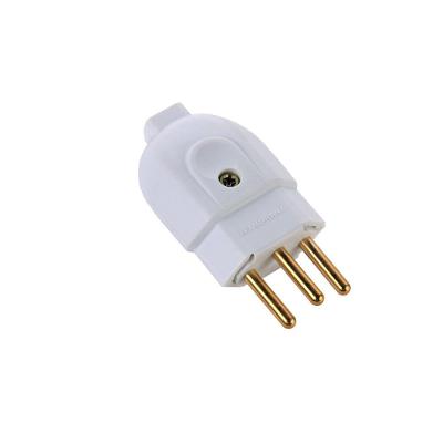 Kit 2 Plugue Macho 2p+t 10 A 250 V Tramontina Branco