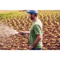 Mangueira Flex Para Jardim Tramontina Verde Com Faixa Preta Em Pvc 4 Camadas 25 M Com Engate Rosqueado E Esguicho - 7