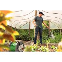 Mangueira Flex Para Jardim Tramontina Verde Com Faixa Preta Em Pvc 4 Camadas 20 M Com Engate Rosqueado E Esguicho - 5