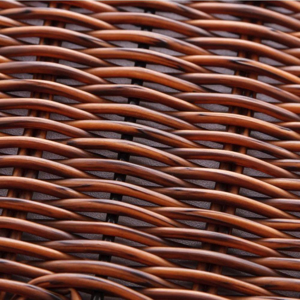 Lugar Americano Coração De Rattan Plástico Mesclado - Lyor - 3