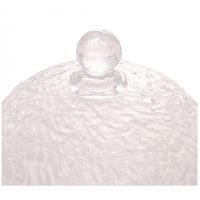 Queijeira Porta Queijo Com Tampa Petra 19,5cm Cristal - Lyor - 5