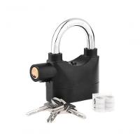 Cadeado Anti Furto Alarme Sirene 110db Som Alto Segurança - 2