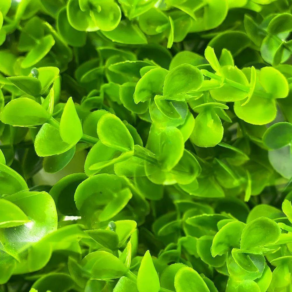 Placa Verde Jardim Vertical Artificial Muro Inglês 40x60cm - 2