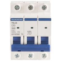 Minidisjuntor Tdj3ka 3 P 63 A Curva C Tramontina - 1