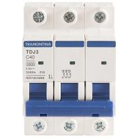 Minidisjuntor Tdj3ka 3 P 40 A Curva C Tramontina - 1