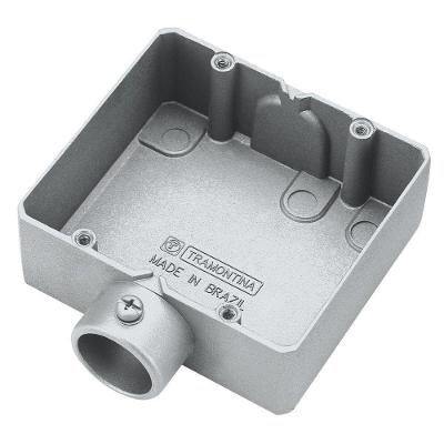 Condulete Duplo 3-4 Polegada Tipo "ed" - Sem Tampa - Sem Rosca - Sem Pintura