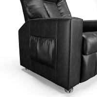 Poltrona Do Papai Reclinável Manual Sala De Cinema Romeo F05 Facto Preto - 2