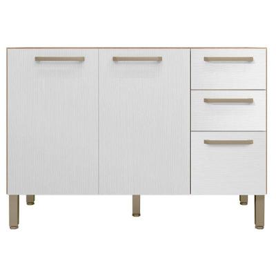 Balcão De Pia Mad Versalhes 120 Cm Freijó Supremo - Kits Paraná