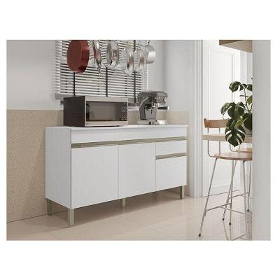 Balcão De Pia Ambiente Line 150 Cm Com Tampo Supremo - Kits Paraná
