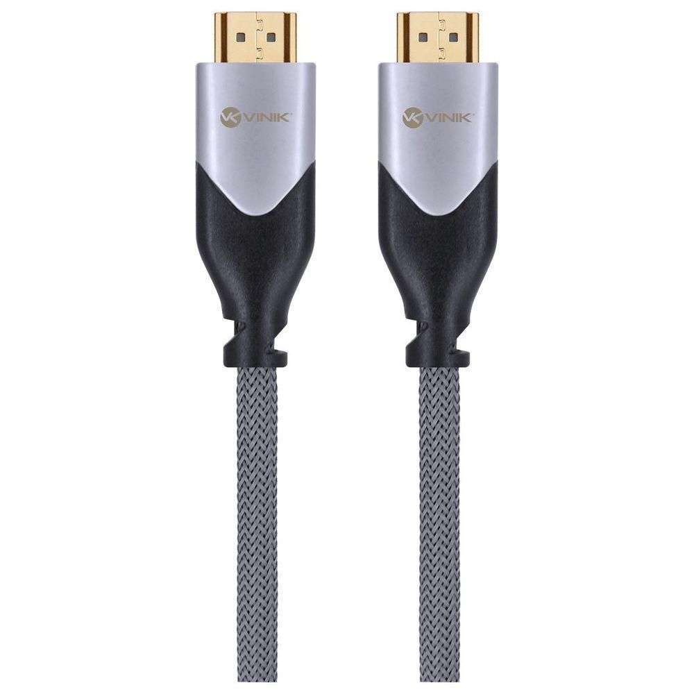 Cabo Hdmi 2.0 4k Ultra Hd 3d Conexão Ethernet Blindado Em Nylon 3 Metros - H20b-3 - 4