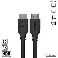 Cabo Hdmi 2.0 4k 30awg Puro Cobre 15 Metros - Phm20-15 - 1