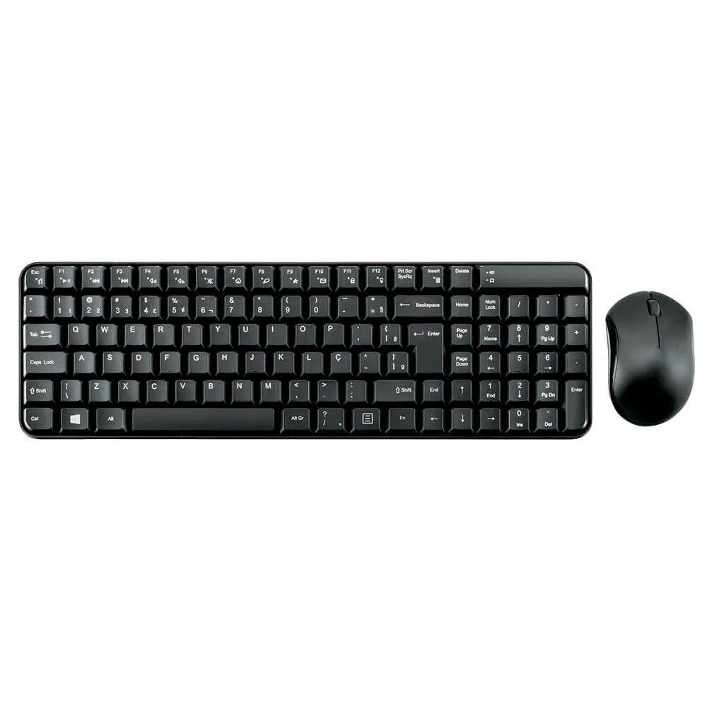 Combo Teclado + Mouse Multilaser Cs200 Usb 1000dpi - Tc183 - 1