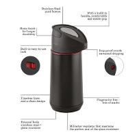 Garrafa Térmica Tramontina Exata Em Aço Inox Preto 1,2 L - 6