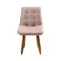 Cadeira Poltrona Jade Sala Estar Penteadeira Veludo Rose - 3