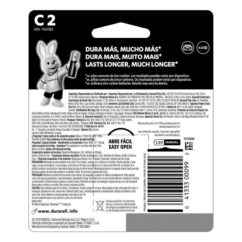 Pilha Alcalina C Mn1400 (com 2 Pilhas) - 2