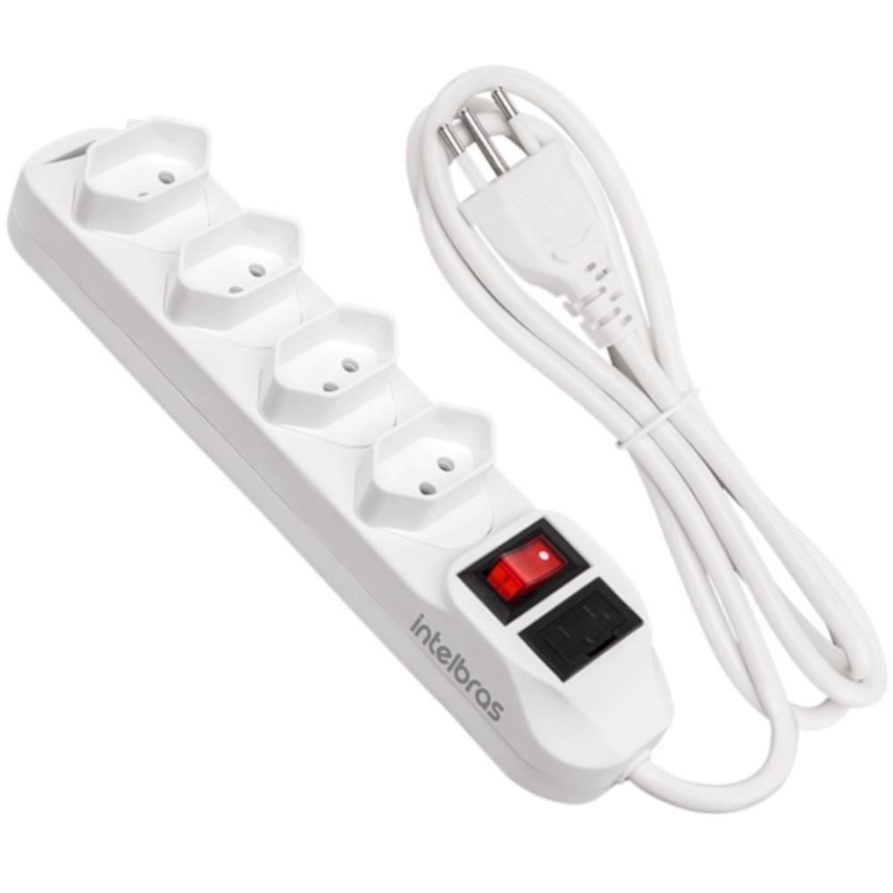 Protetor Eletronico Intelbras 4 Tomadas Branco Epe1004 - 3