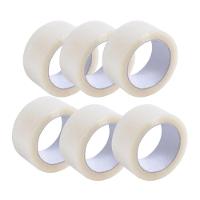 6 Rolos Fita Adesiva Transparente 45 X 40m Bol - 2