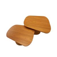 Conjunto Mesas De Centro Organica Madeira Freijó - 3