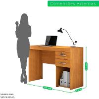 Escrivaninha Iara Candian Jcm Movelaria Cinamomo - 5