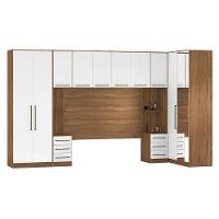 Quarto De Casal Irlanda Ambiente Composição 3 Amêndola Branco - Demartêz - 3