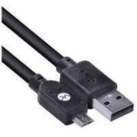 Cabo Usb X Micro Usb B 2.0 5 Pinos 1,8 Metros Preto - Musb-2 - 1